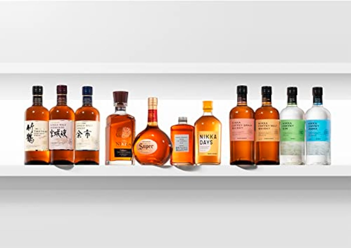 NIKKA - Days avec Etui, Blended Whisky Japonais - Notes Fruitées & de Malt - Origine : Japon - 40 % Alcool - 70 cl, 700 ml (Pack of 1) MGjCdiEd