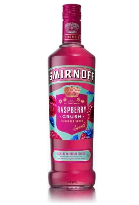 Smirnoff Vodka RASPBERRY CRUSH Spirit Drink 25% Vol. 0,