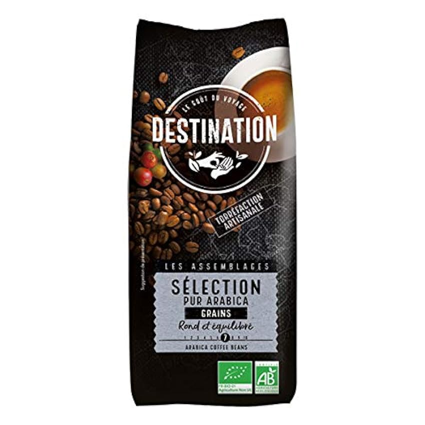 Destination - Café Grain Sélection Pur Arabica 1Kg - Ve