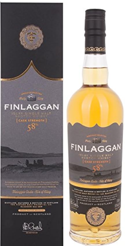 Finlaggan Single Malt Scotch Whisky Cas Strenght 70 cl 