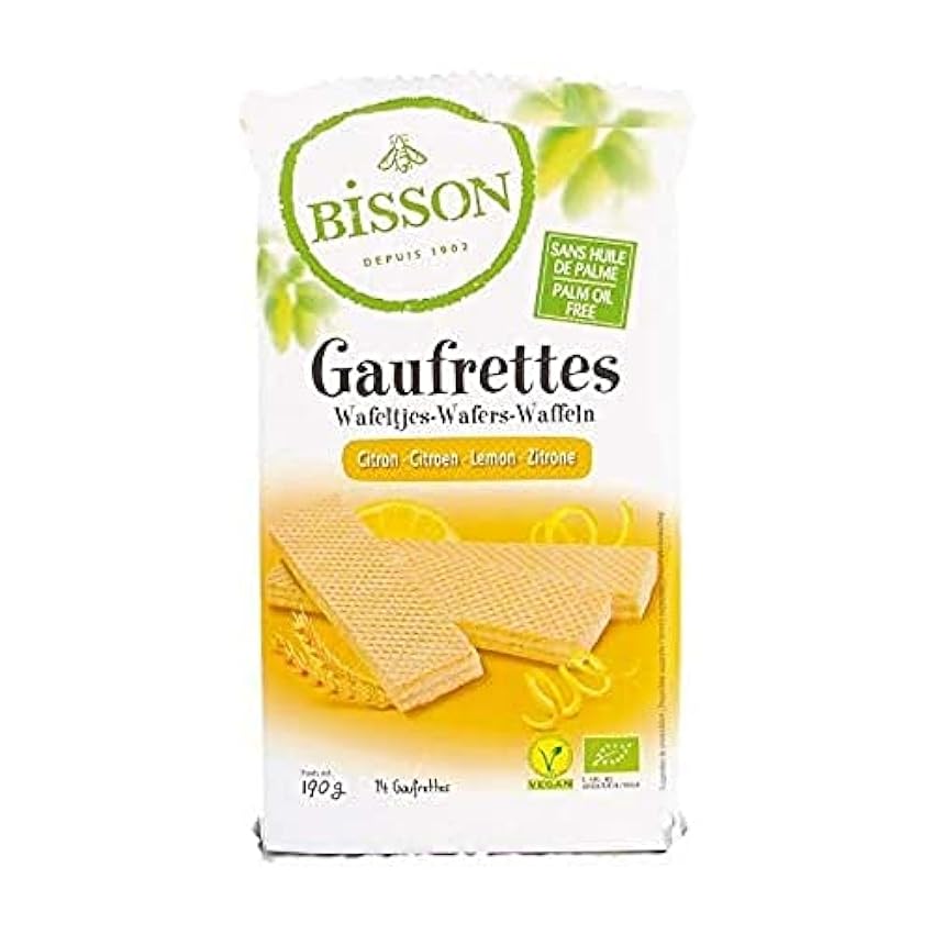 Bisson Gaufrettes Citron 0.19 g 1 Unité mkQXmhSE