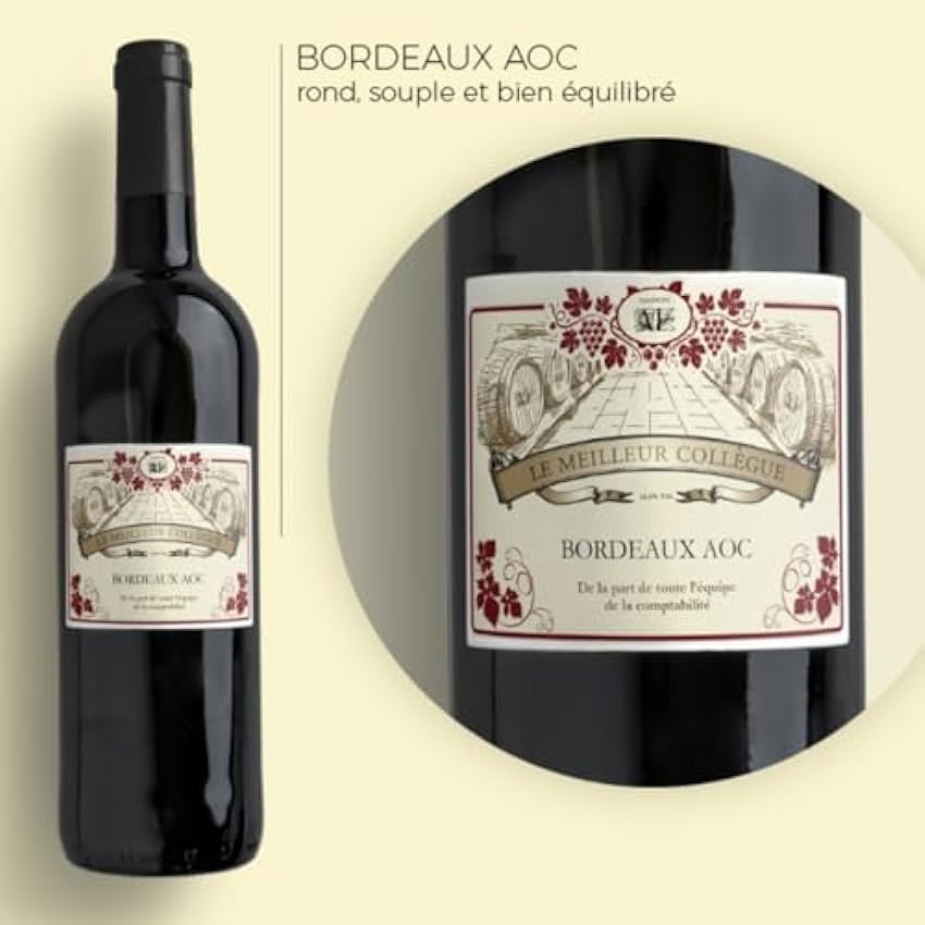 CADEAUX.COM - Bouteilles de vin de Bordeaux personnalisées OjLRRR07