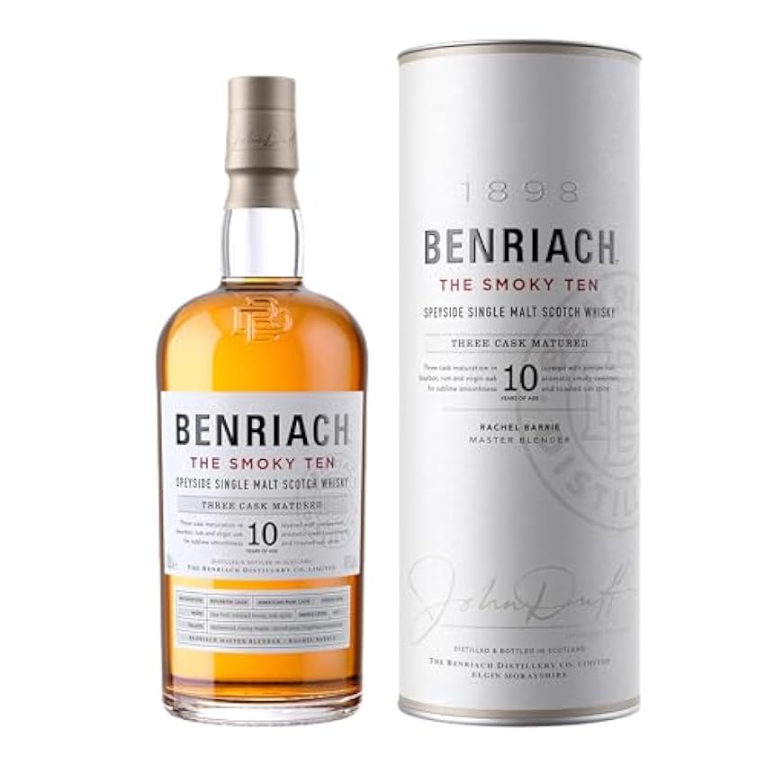 Benriach Curiositas peated 10 ans Single Malt Scotch Whisky (1 x 0,7 L) LObn0iGe