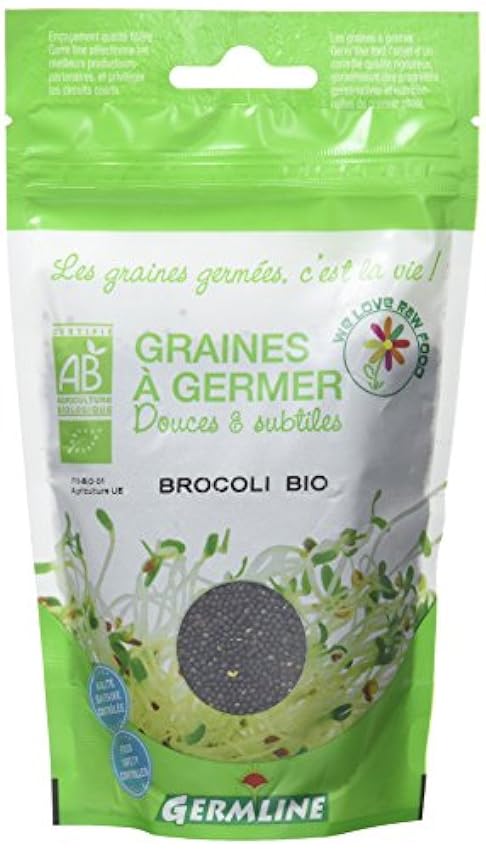 Germ´Line Graines Brocoli à Germer Bio 150 g OJNwl