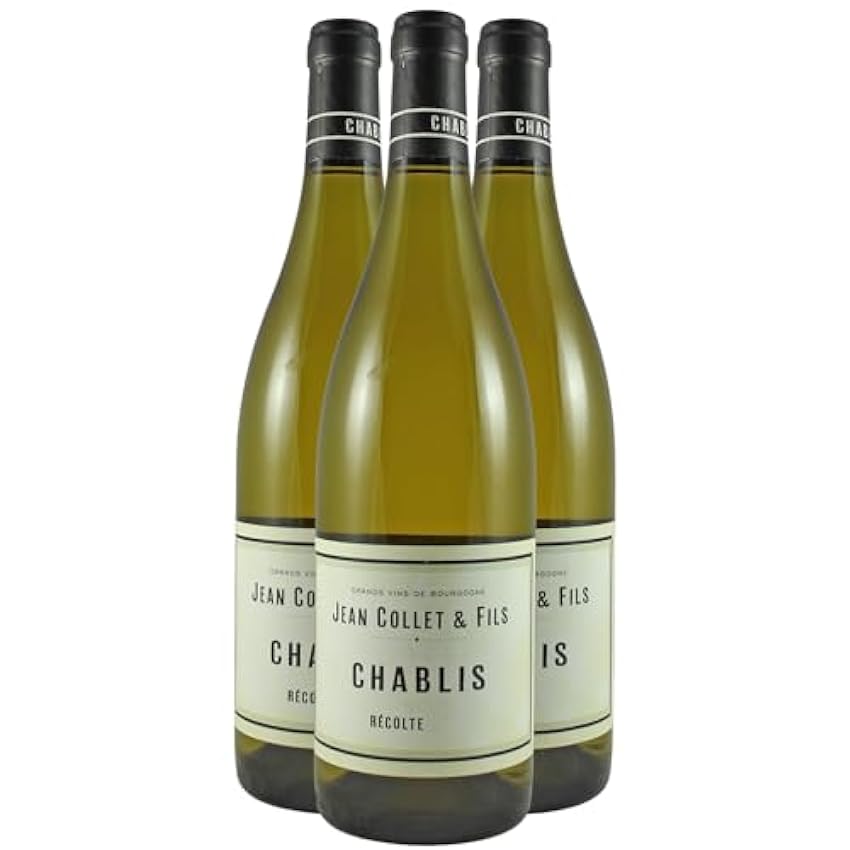 Chablis - Blanc 2022 - Domaine Jean Collet - Vin Blanc de Bourgogne (3x75cl) BIO MAhCwJah