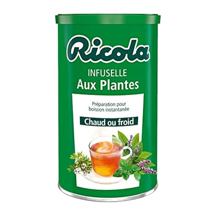RICOULA Infuselle Aux 5 Plantes 200G - Mélange d´herbes naturelles pour une infusion savoureuse et apaisante - Lot De 3 - Vendu Par Lot mlilLclZ