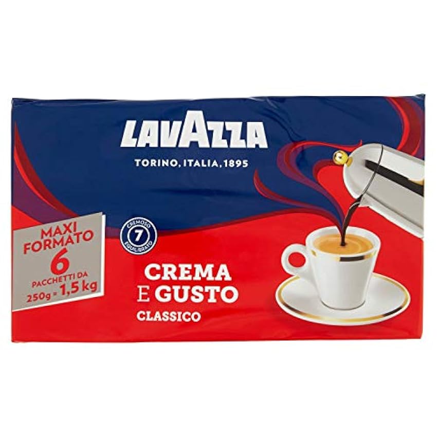 Café Crema e Gusto Classico 1500g - LavAzza lpONvFCo