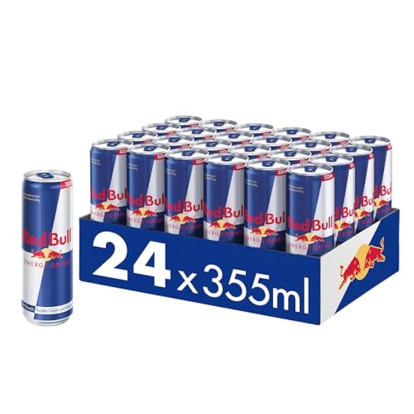 Red Bull Energy Drink Boissons jetables 24 x 355 ml LLI
