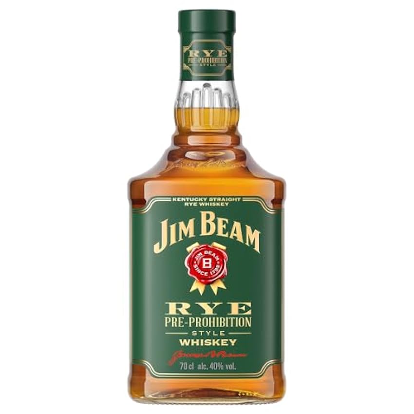 Jim Beam Rye Kentucky Straight Bourbon Whiskey, Whisky 