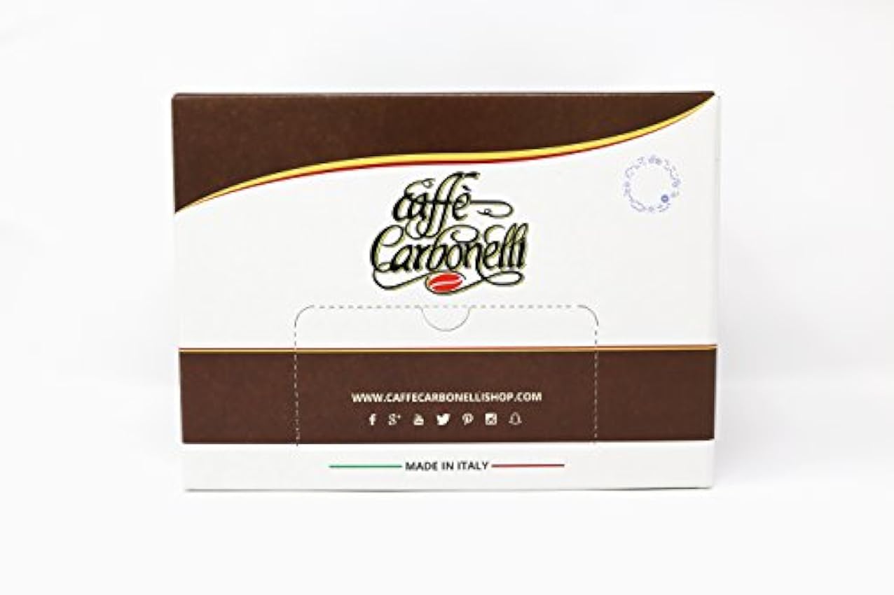 720 Capsules Café Compatible Lavazza A Modo Mio décaféiné - Caffè Carbonelli espresso napolitain NJRZZGoE
