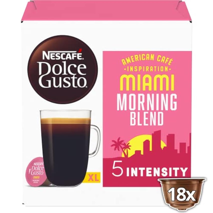 ‎Nescafé Dolce Gusto Miami 54 capsules (3 boîtes x18) oiNHnFaW