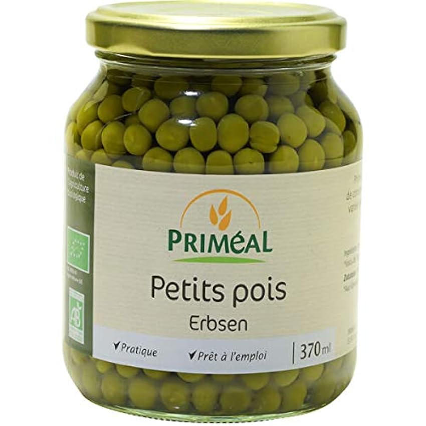 Priméal Petits Pois 370 g LY78YhPs