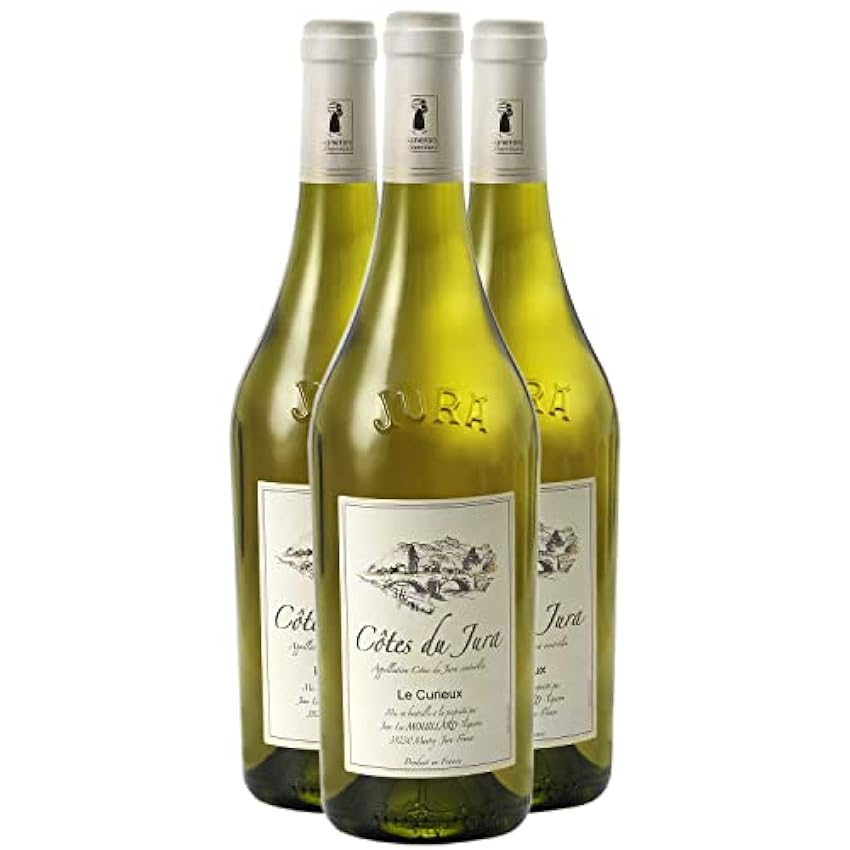 Côtes du Jura Le Curieux - Blanc 2020 - Domaine Jean-Luc Mouillard - Vin Blanc du Jura (3x75cl) lh3VjOAr
