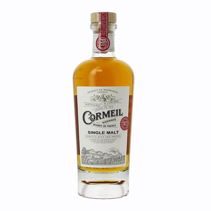 Whisky single malt Cormeil 70cl - Henri Leblanc - Made 