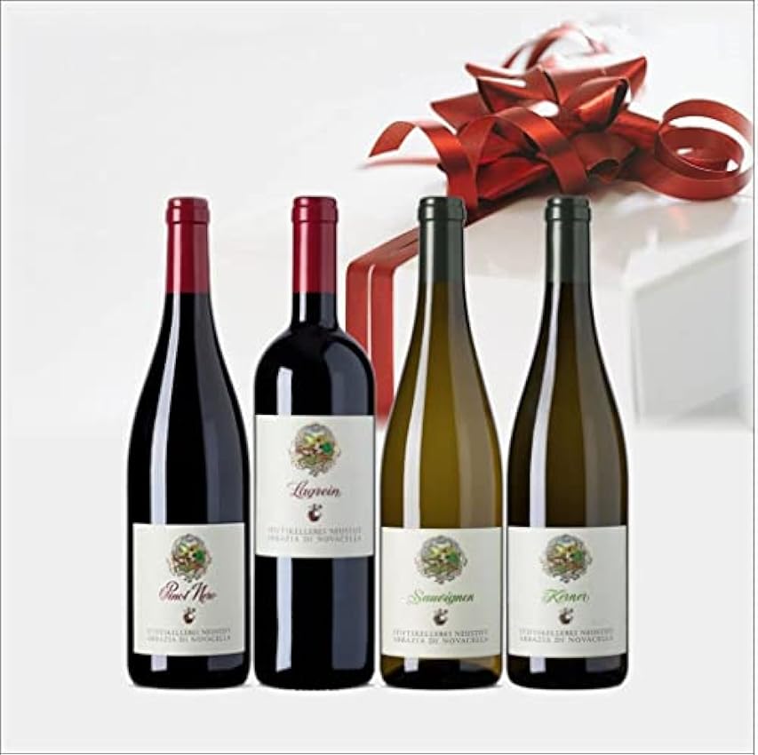 Trentino Alto Adige Pack de 4 bouteilles Vins assortis 