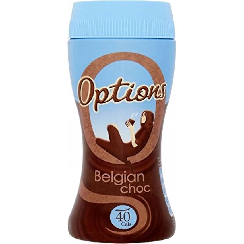 Options de chocolat belge Chocolat chaud boissons (220g) - Paquet de 2 OKb86swS