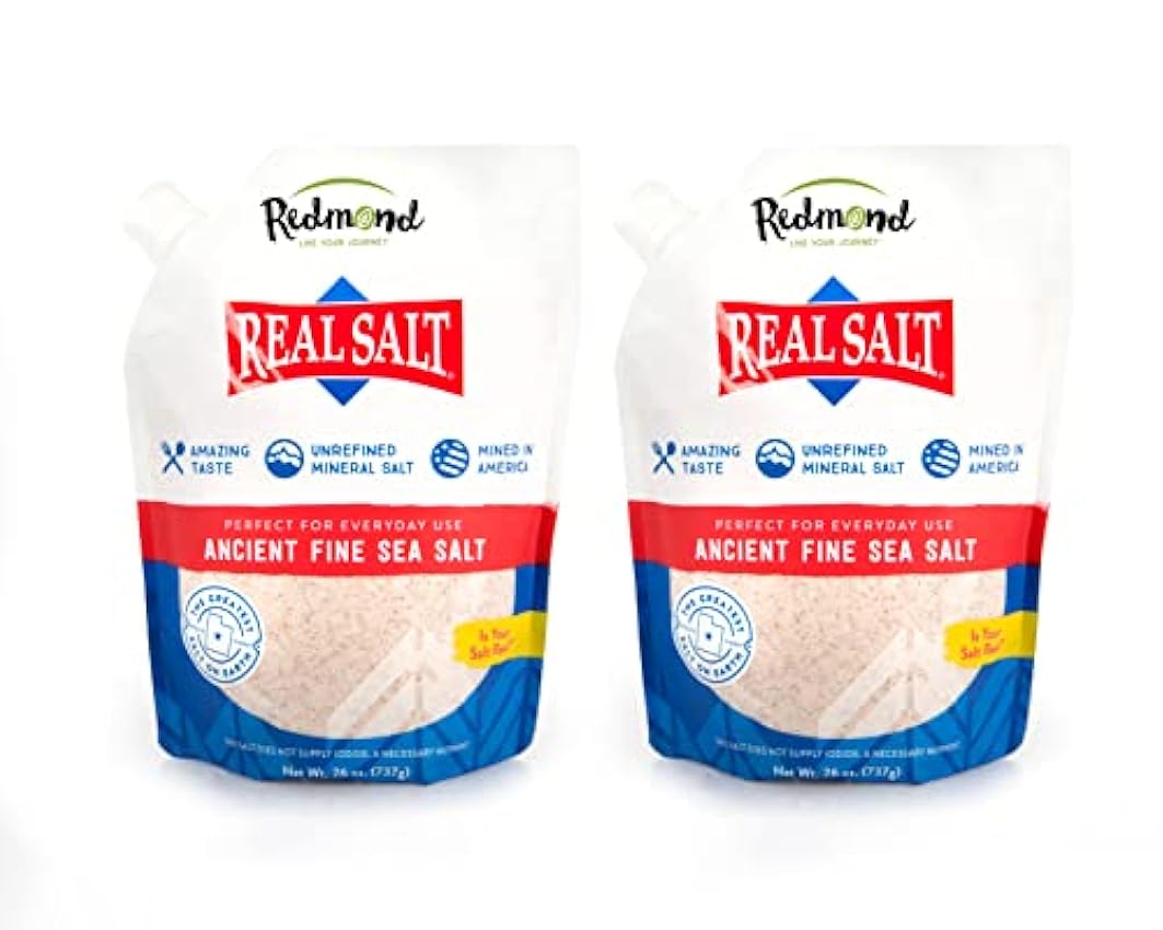 Real Salt Sea Salt - Pouch, 26-Ounce (Pack of 2) m28Zou