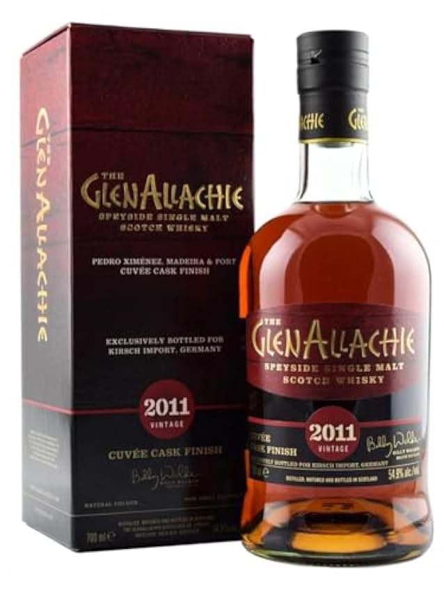The GlenAllachie CUVÉE CASK FINISH Vintage 2011 54,9% Vol. 0,7l in Giftbox n4ZYyJWr
