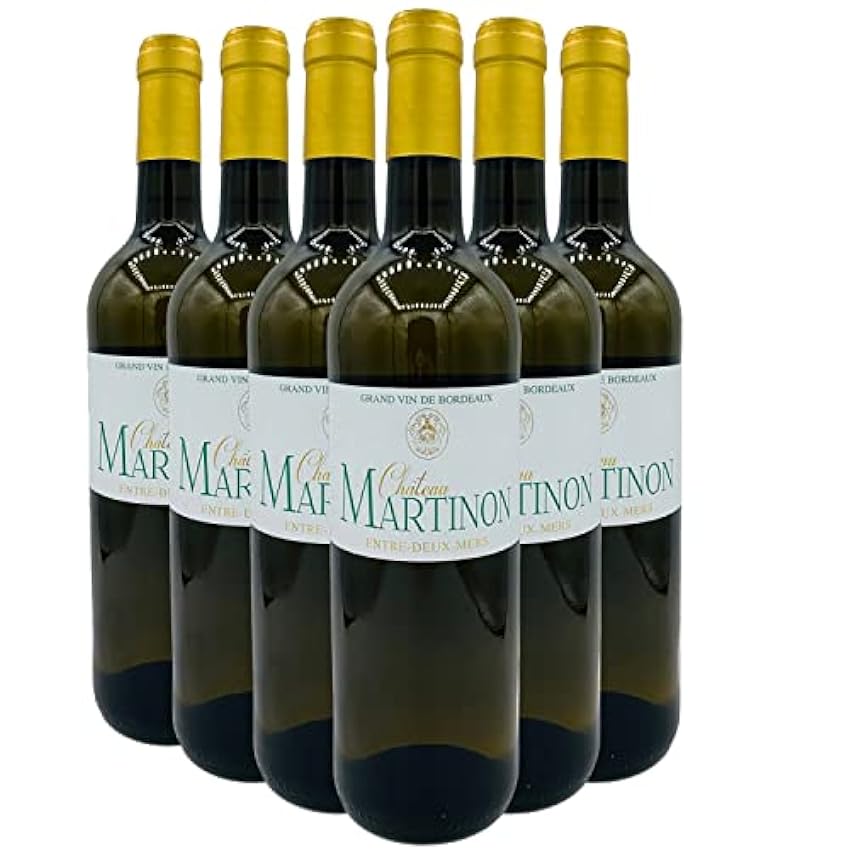Entre-deux-Mers - Blanc 2022 - Château Martinon - Vin Blanc de Bordeaux (6x75cl) lFOEFSHi