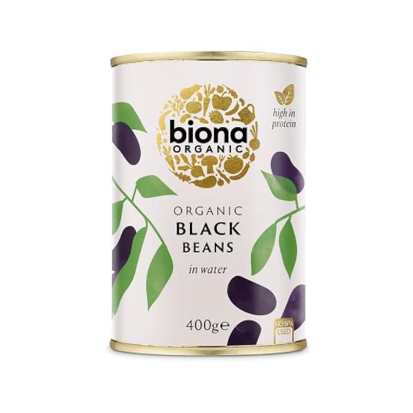 Biona Organic - Canned Black Beans - 400g moAIeRHe