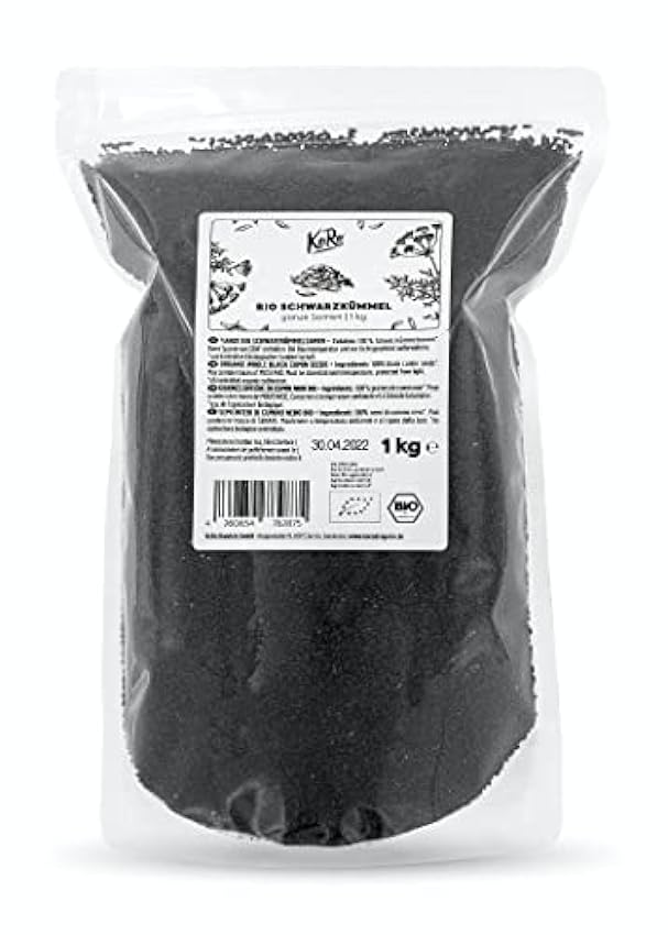 KoRo - Graines de cumin noir bio -1 kg - graines entièr