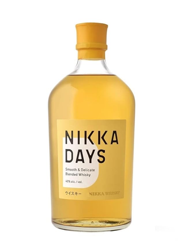 NIKKA - Days avec Etui, Blended Whisky Japonais - Notes Fruitées & de Malt - Origine : Japon - 40 % Alcool - 70 cl, 700 ml (Pack of 1) MGjCdiEd