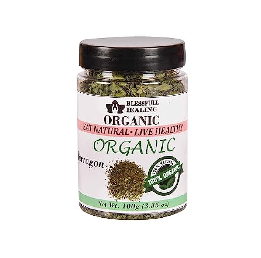Blessfull Healing Organic Estragon 100 Gramme Récipient