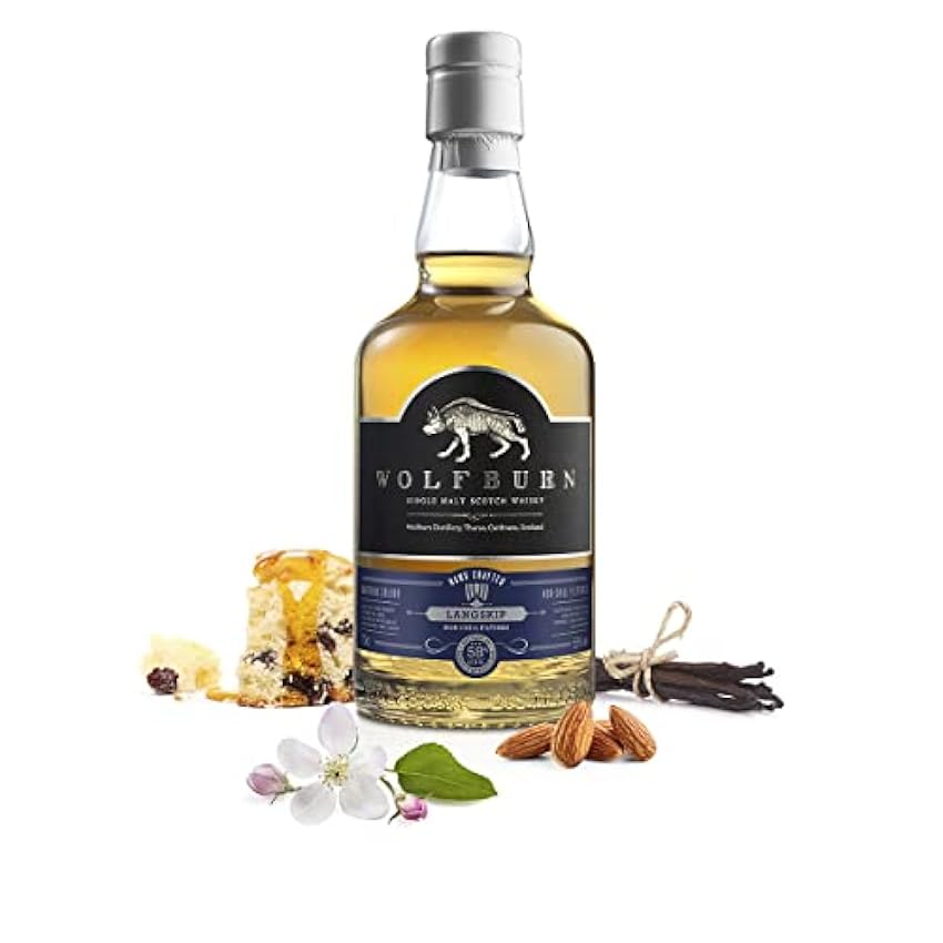 Wolfburn LANGSKIP Single Malt Scotch Whisky 58% Vol. 0,7l in Giftbox NrlQLCqC