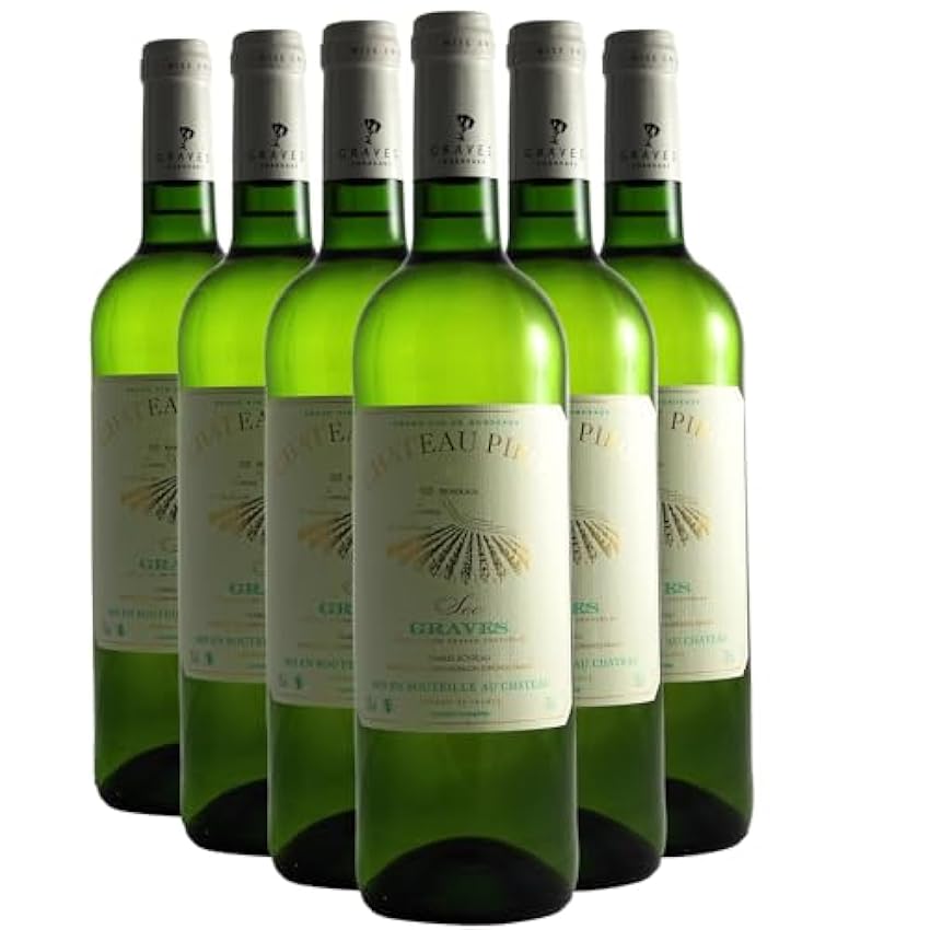 Château Piron - Blanc 2019 - Graves - Vin Blanc de Bordeaux (6x75cl) liCtoLZC