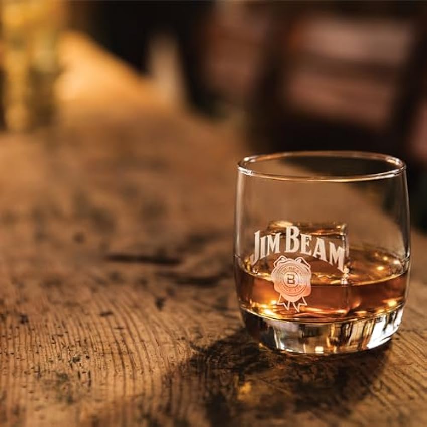 Jim Beam Rye Kentucky Straight Bourbon Whiskey, Whisky Américain 40% - 70cl LcpK3mmL