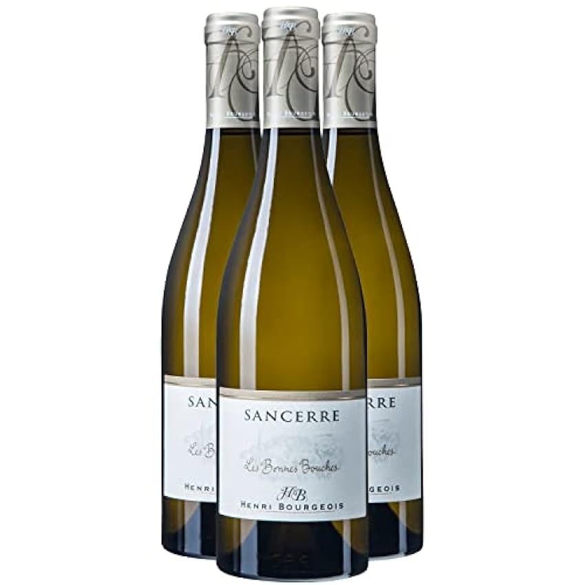 Sancerre Les Bonnes Bouches - Blanc 2022 - Domaine Henri Bourgeois - Vin Blanc du Val de Loire (3x75cl) MPBCCyt9