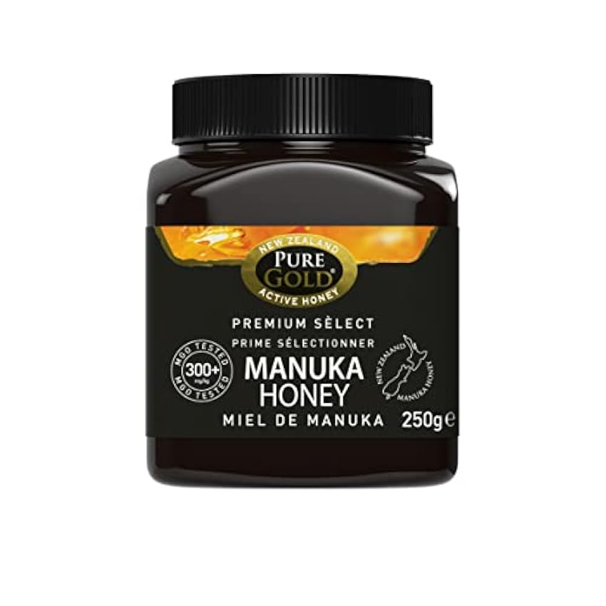 Pure Gold Miel de Manuka Premium Select 300+ MGO 250G m