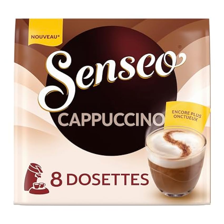 Senseo Café 80 Dosettes Cappuccino (lot de 10 x 8) mEkltxXB