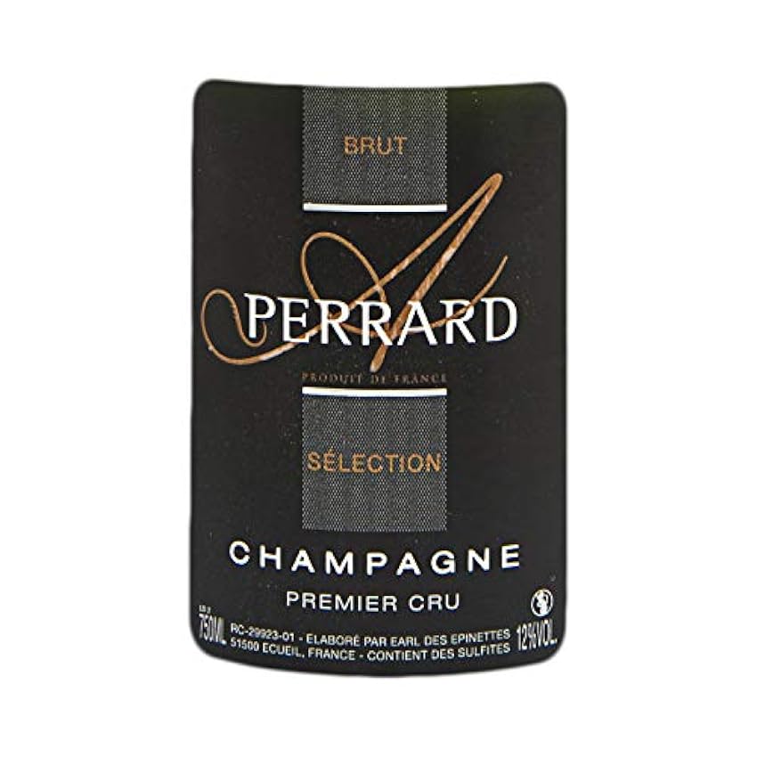 Champagne Premier Cru Brut Sélection - Blanc - Perrard Arnaud (75cl) HVE mzjsc24h