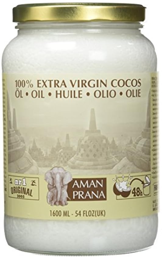 Aman Prana Huile Coco Extra-vierge Bio O2yS00XF