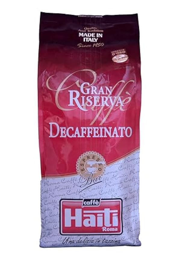 Caffè Haiti Roma Gran Riserva Café espresso décaféiné d