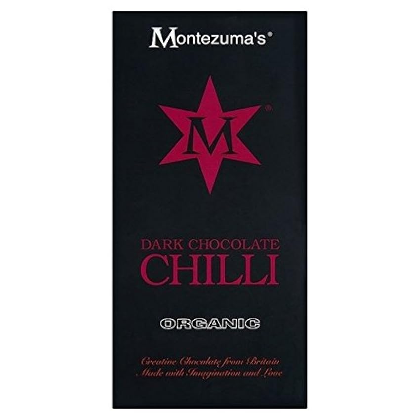 Montezumas Chocolat Noir De avec Barre De Piment 100G - Paquet de 2 L9VdOSwa