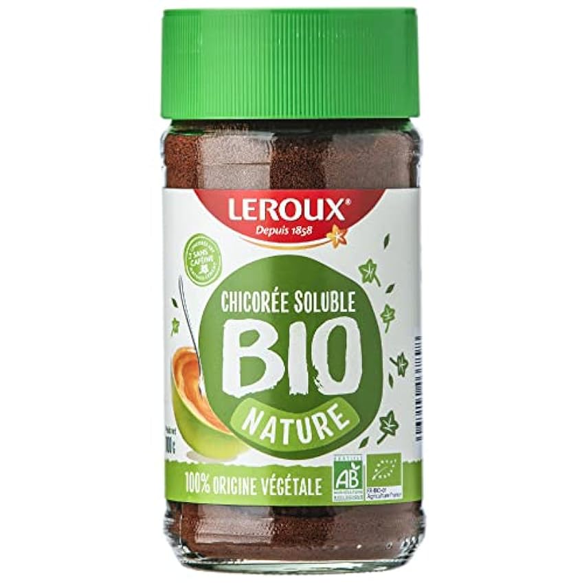 Leroux - Chicorée Bio Soluble Nature - 100% d´Orig