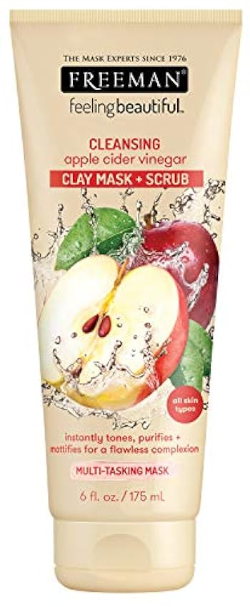 Freeman Facial Apple Cider Vinager 4-In-1 Foaming Clay 