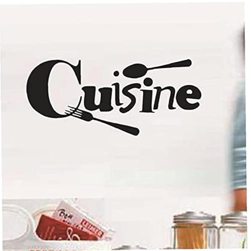 Cuisine Stickers Mots Français Mur Mur Cuisine Stickers Décor Décoration Murale Décalque Affiche Pour Restaurant Café nDioNo0c