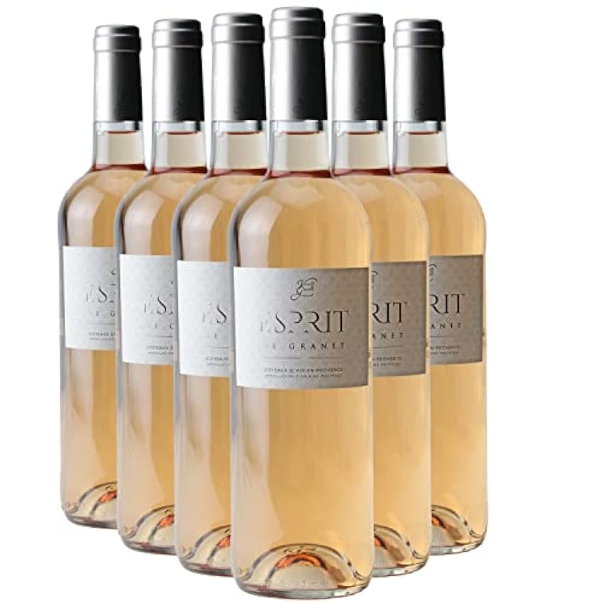 Coteaux d´Aix-en-Provence Cuvée Esprit de Granet - Rosé 2022 - Les Vignerons de Granet - Vin Rosé (6x75cl) ONwyRfwf