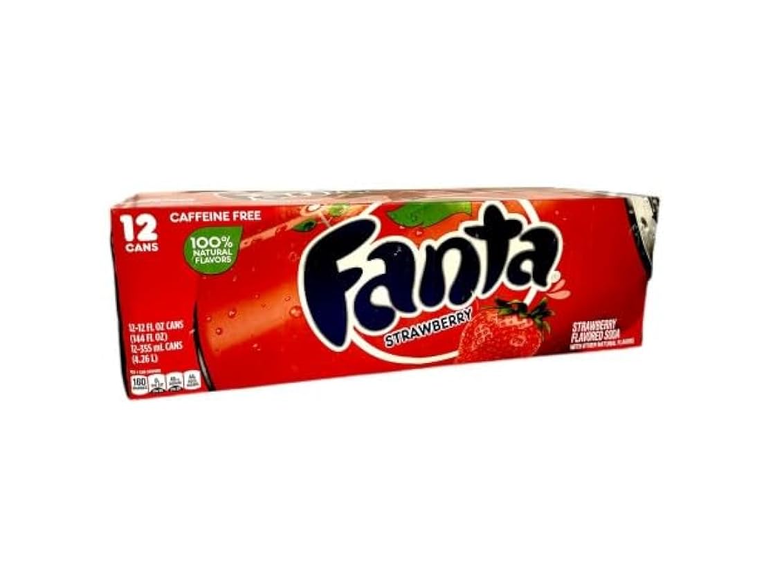 American Fanta Lot de 12 boîtes de 0,335 l + protection