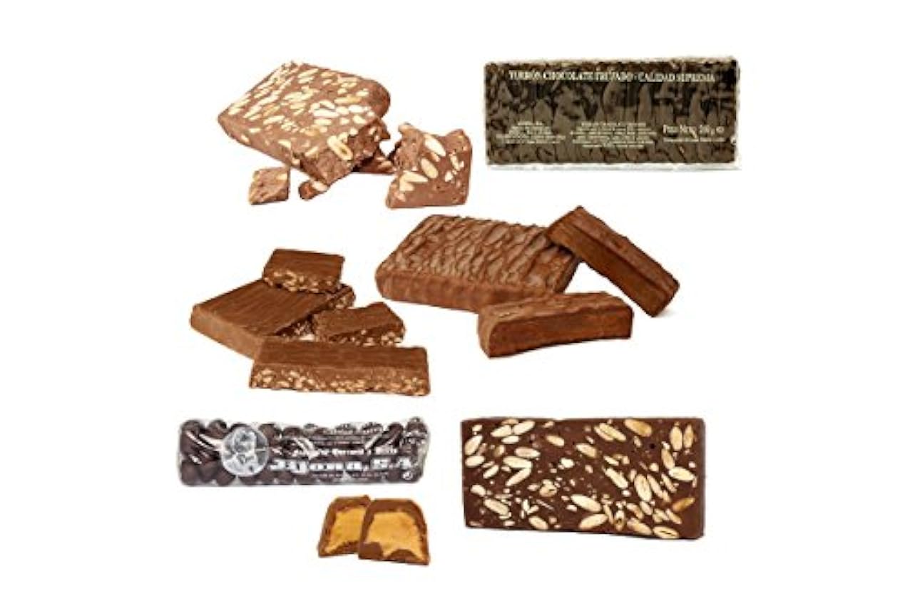 Lot de chocolat de 7 turron espagnol - 1,5KG ohYmE6DS