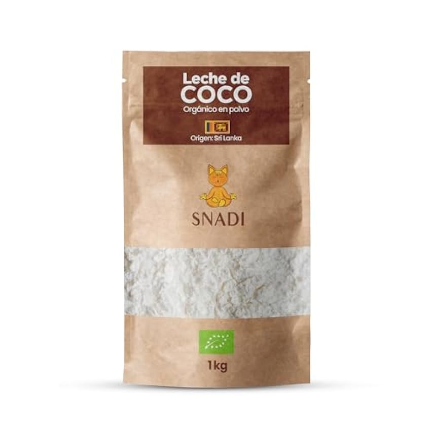 Snadi - Lait de Coco en Poudre BIO du Sri Lanka - 1 KG 