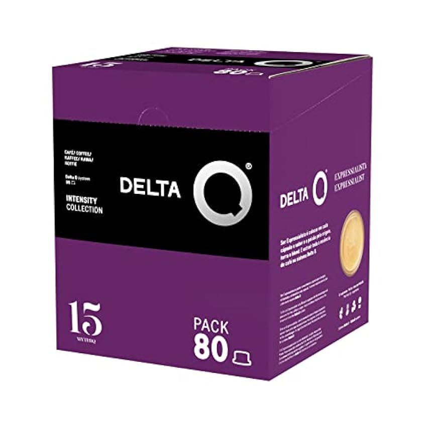 Delta Q Qalidus Intensité 10-80 capsules de café & MythiQ Intensité 15-80 capsules de café mI7k8wFA