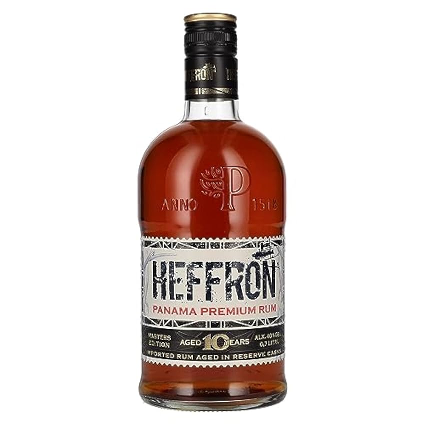 Heffron 10 Years Old Masters Edition Panama Premium Rum