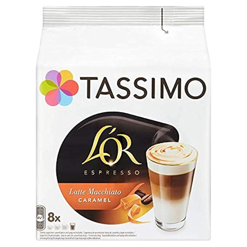TASSIMO Carte Noire Café Latte Macchiato Caramel 16 Dis