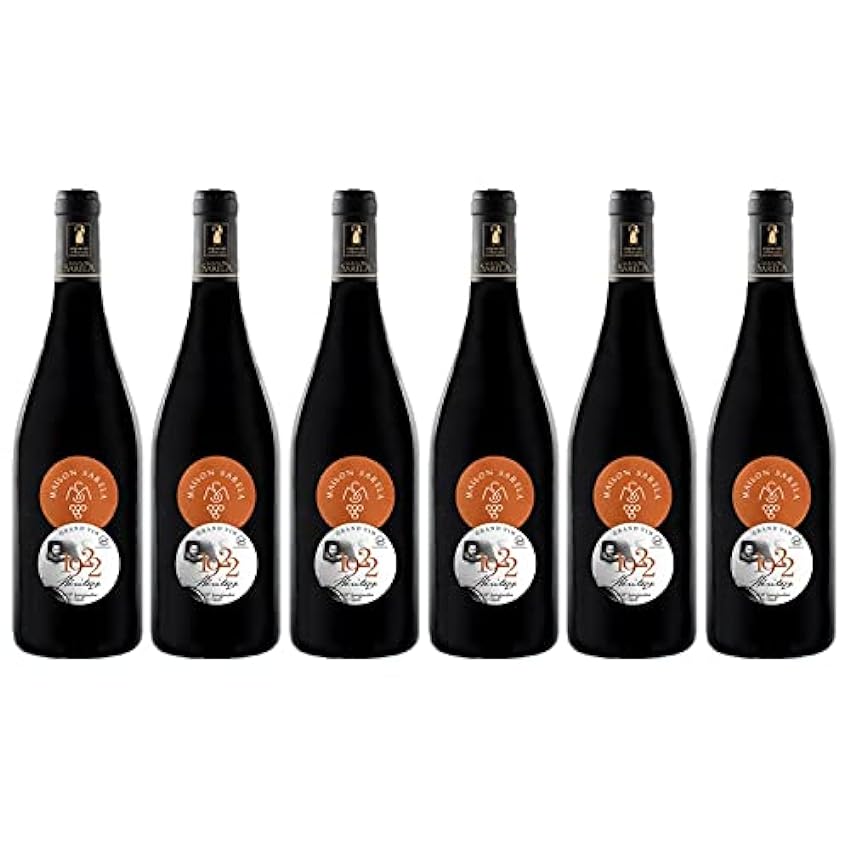 Vin Rouge 1922 HÉRITAGE - Grand Vin des Corbières AOP 2018-6 bouteilles - Elevé en fûts de chêne, Viticulteur indépendant produit par Maison SARELA NjI33Mjb