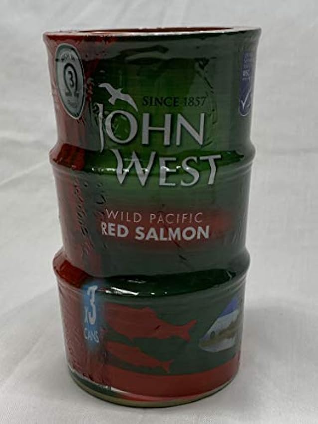 John West Saumon rouge du Pacific - 3 x 213 g LcJzQapx