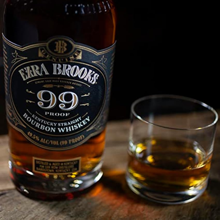 Ezra Brooks 99 Kentucky Straight Bourbon Whiskey 49,5% Vol. 0,7l Ng4dwAKr